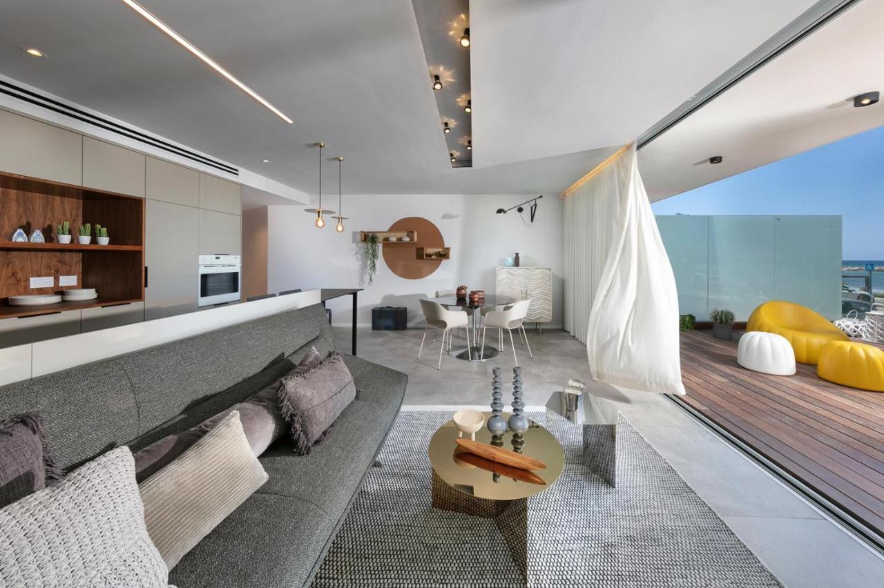 חיפה Beach Lux Apartment מראה חיצוני תמונה