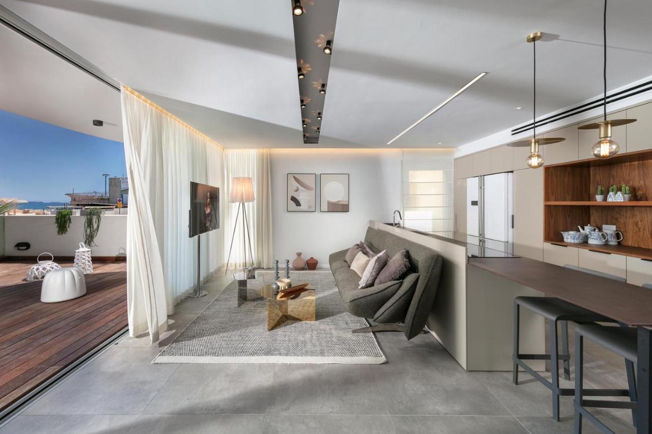 חיפה Beach Lux Apartment מראה חיצוני תמונה